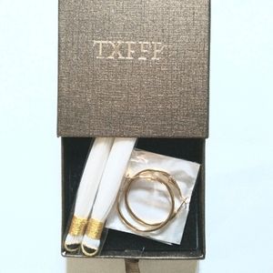 New fashion jewelry hoop earrings with tassel